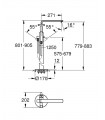 Lineare Autoportante Freestander, DC0 Grohe (23792DC1)