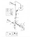 NTempCosmopolitan 210 sist.ducha monom Grohe (26224001)