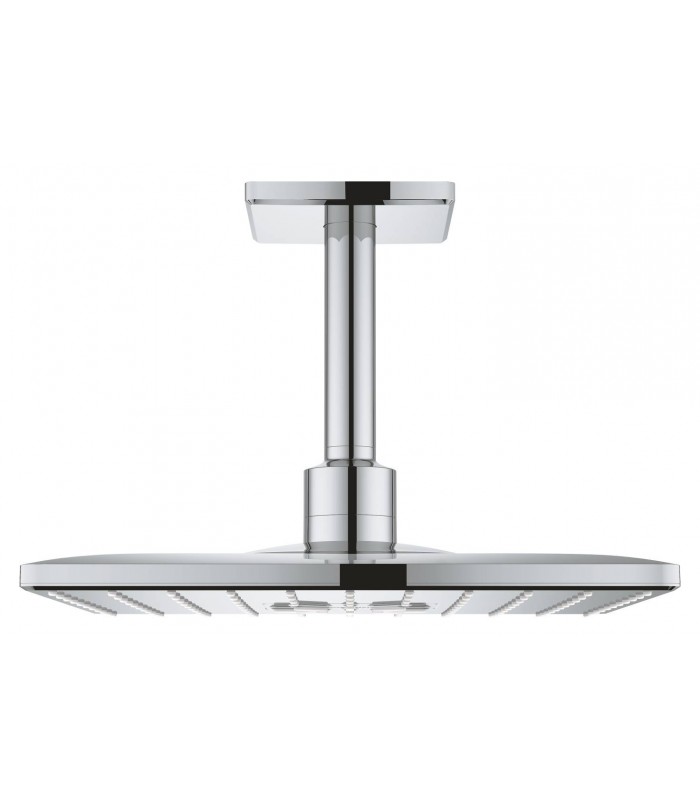 Compra online Chuveiro de parede Rainshower SmartActive 2 jatos 310, quadrado, cromado, montado no teto Grohe (26481000) en oferta al mejor precio