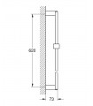 Euphoria Cube Barra de ducha Cube 60 cm Grohe (27892000)