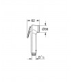 Chuveiro de mão branco com gatilho Grohe (28020L01)