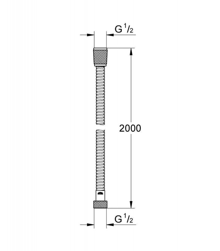Compra online Relexaflex flexo de metal GRohe ducha longlife 2 m Grohe (28145000) en oferta al mejor precio