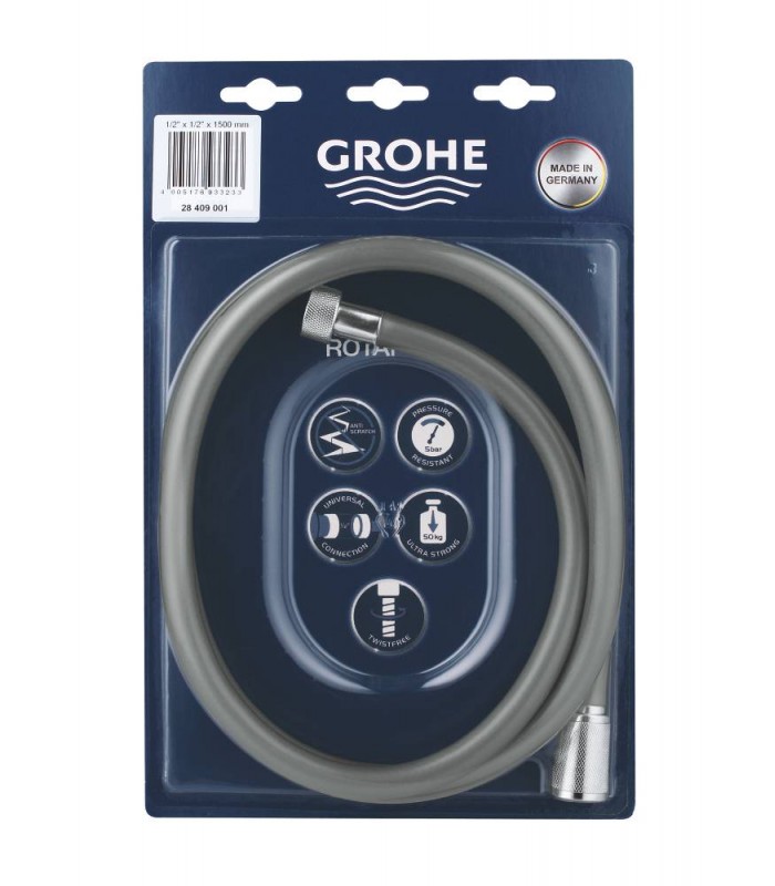 Compra online Flexo Rotaflexn Twistfree 1,5 m Grohe (28409001) en oferta al mejor precio