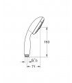 Chuveiro de mão NTempesta 100 III 9,5 l Grohe (28419002)