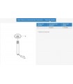 Grohe Rainshower Brazo de ducha de techo de 142 mm (Ref. 28724000)