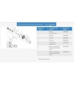 Chuveiro embutido Bauloop Monom com parte interna Grohe (29080000)