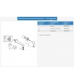 Eurostyle New Lav mural solid caño 171 Grohe (29097003)