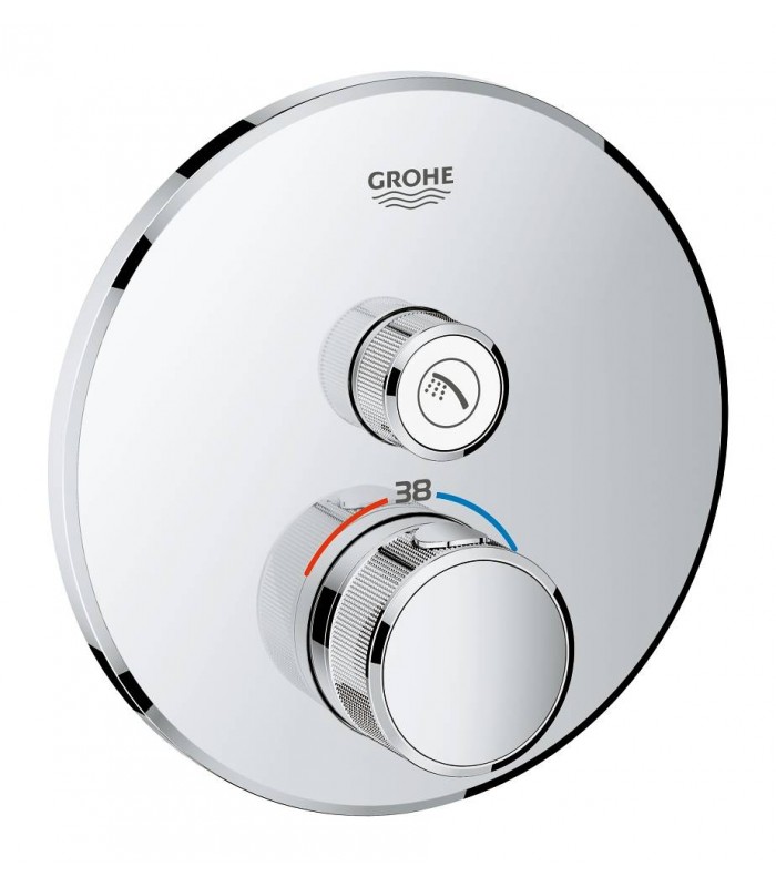 Compra online Termostato embutido Grohe Grohtherm SmartControl com 1 válvula (Ref. 29118000) en oferta al mejor precio