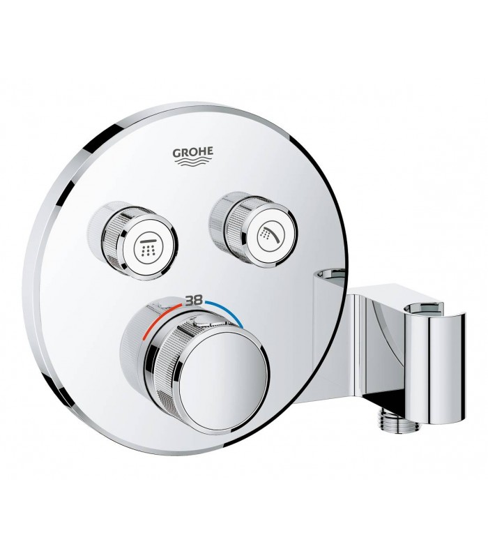 Compra online Grohe Grohtherm SmartControl Termostato empotrado con 2 llaves y soporte de ducha integrado (Ref. 29120000) en oferta al mejor precio