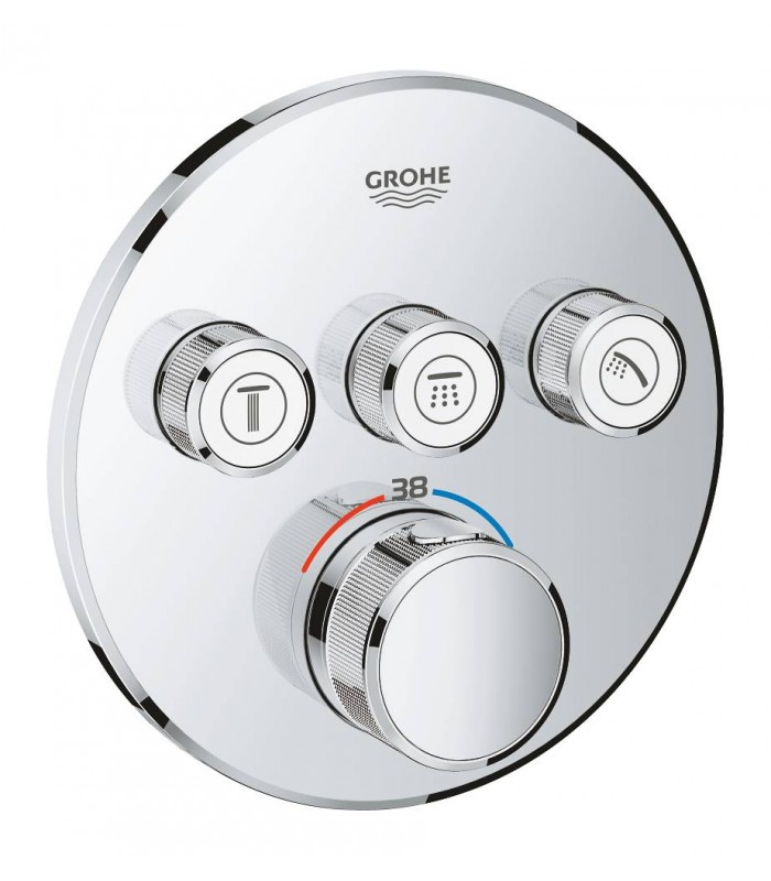 Compra online Termostato SmartControl 3, redondo Grohe (29121000) en oferta al mejor precio
