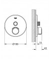 Misturadora Grohe SmartControl 1 redonda (29144000)