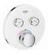 Termostato Grohe SmartControl 2, vidro branco redondo (29151LS0)