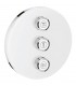 Placa Grohe Grohtherm SmartControl com torneira tripla (Ref. 29152LS0)
