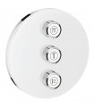Placa Grohe Grohtherm SmartControl com torneira tripla (Ref. 29152LS0)