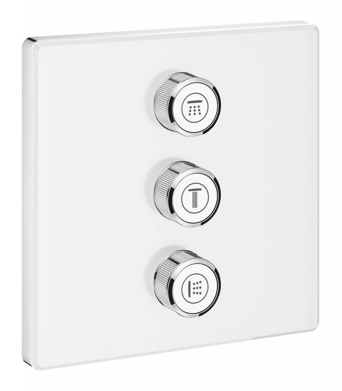 Compra online Grohe Grohtherm SmartControl Placa con triple llave de paso (Ref. 29158LS0) en oferta al mejor precio