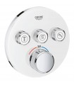 Termostato Grohe SmartControl 3, vidro branco redondo (29904LS0)
