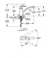 Eurosmart Novo mon.freg SilkMove ES frio Grohe (30260002)