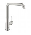 Essence mon. fregad caño fijo Supersteel mate Grohe (30269DC0)