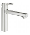 Lavatório monocomando Concetto bica fixa ST Grohe (31128DC1)