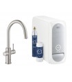 GROHE Blue Home Bica extraível C. Supersteel mate Grohe (31541DC0)