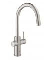 GROHE Blue Home Pull out caño C. Supersteel mate Grohe (31541DC0)
