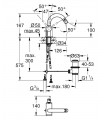 Atrio New Monomando de bidé 1/2"M-Size Grohe (32108DC3)