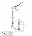 Atrio New Monocomando para bidé 1/2"M-Size Grohe (32108DC3)