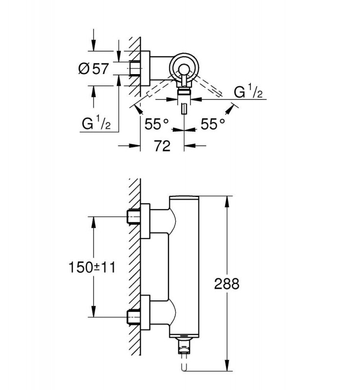 Compra online Atrio New Monocomando de duche 1/2" Grohe (32650003) en oferta al mejor precio