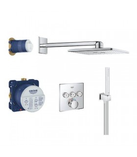Bundle 2: SmartControl Termostato 3, cuadrado Grohe (34706000)