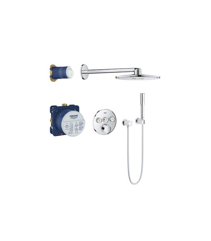 Compra online Pacote 5: Misturador SmartControl 3, redondo Grohe (34709000) en oferta al mejor precio