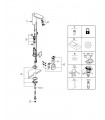 Eurosmart Cosmo E size M Grohe (36439000)