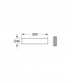 Tubo de empalme 200 mm Grohe (37489000)