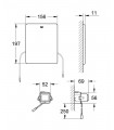 Radio electrónica WC y Bide Acero Inox Grohe (38759SD0)