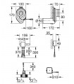 Sensor temperatura para urinario 240V Grohe (39368000)