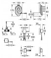 Sensor de temperatura Bluetooth Grohe para mictório (39369000)