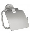 Essentials Portarrollos con tapa, Super Steel Grohe (40367DC1)