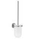 Suporte para escova de vaso sanitário Essentials de parede, Super Steel Grohe (40374DC1)