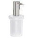 Essentials dosificador de jabón Supersteel mate Grohe (40394DC1)