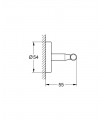Bau colgador doble Grohe (40461001)