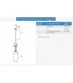 Dosificador jabón cocina Grohe Cosmo(40535000)