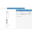 Dosificador Cosmo jabón encim.cocina STL Grohe (40535DC0)
