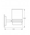 Bau soporte para vaso o dispensador de jabon Grohe (40585001)