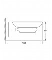 Suporte Bau para dispensador de copo ou sabonete Grohe (40585001)