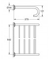 Toalheiro multifuncional Essentials Authentic Grohe (40660001)