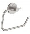 Porta-rolo de papel higiênico Essentials sem tampa, Super Steel Grohe (40689DC1)