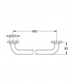 Essentials Asidero 45 mm Grohe (40793001)