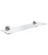 Essentials Estante de cristal 600 mm, Super Steel Grohe (40799DC1)