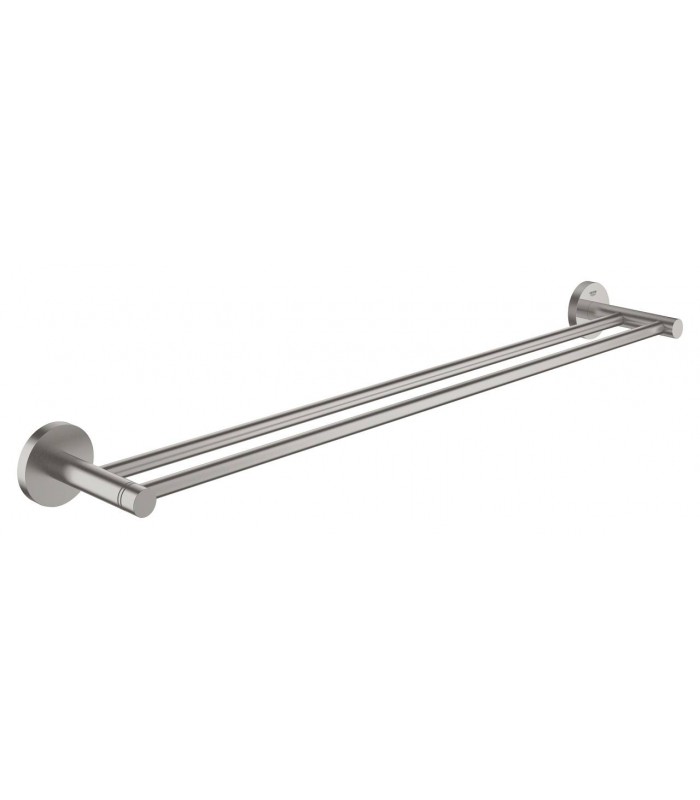Compra online Toalheiro Duplo Essentials 500mm, Super Steel Grohe (40802DC1) en oferta al mejor precio