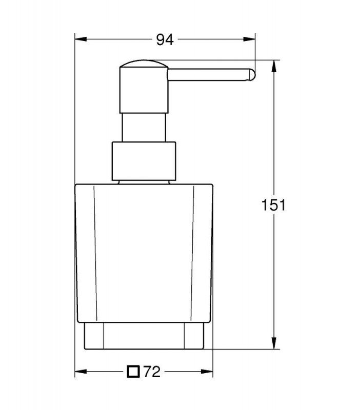 Compra online Selection Cube dispensador de jabon Grohe (40805000) en oferta al mejor precio
