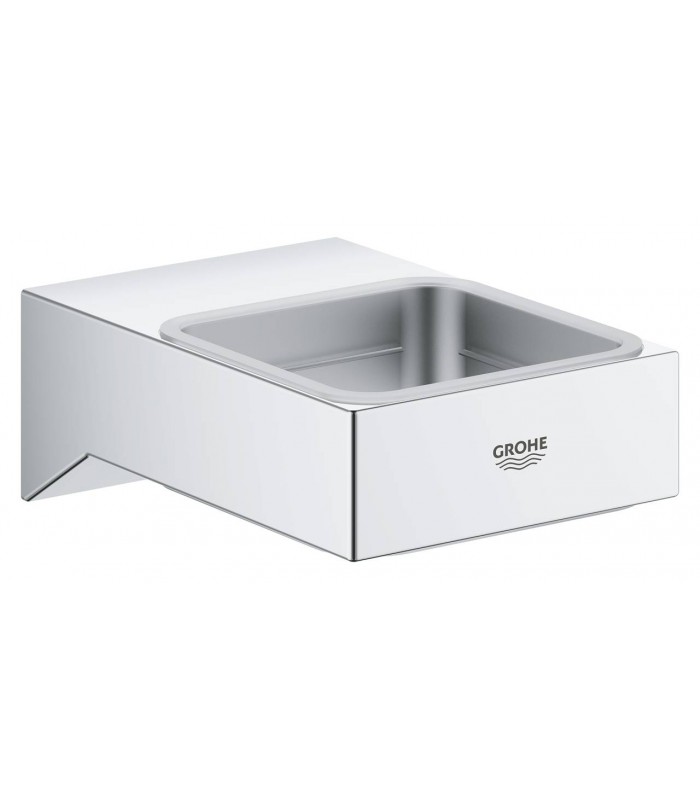 Compra online Grohe Selection Cube porta-copos, saboneteira, dispensador (40865000) en oferta al mejor precio